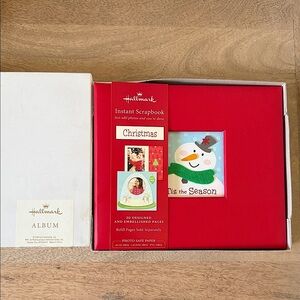 NIB Hallmark Instant Scrapbook- Designed/Embellished (20 pages)